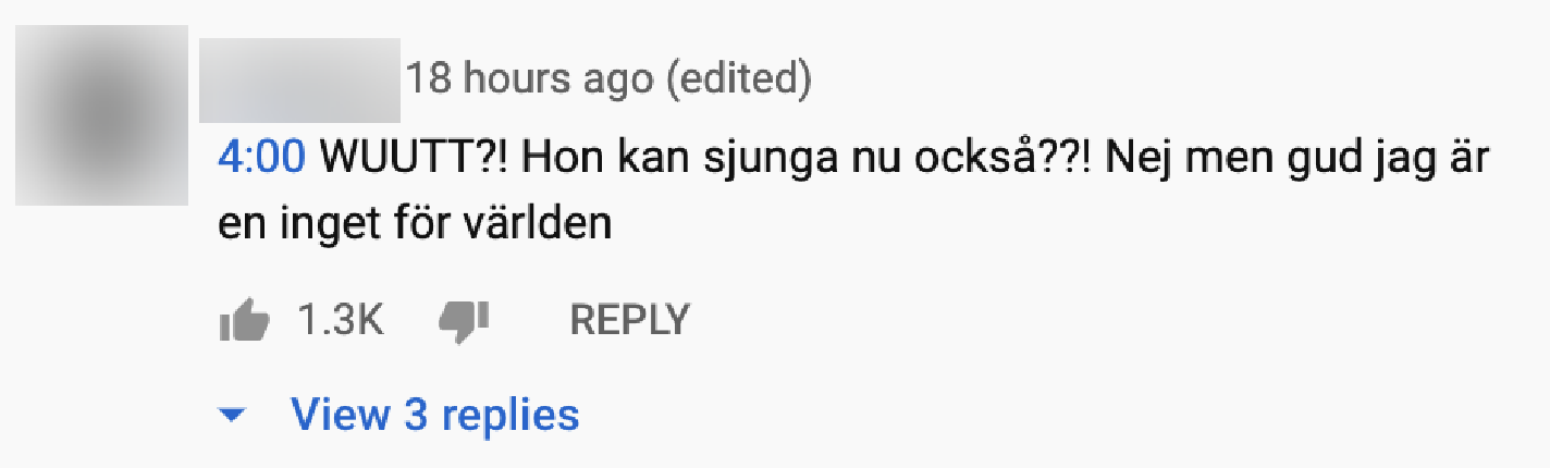 Bildkälla: Youtube/Linn Ahlborg Bildkälla: Youtube/Linn Ahlborg
